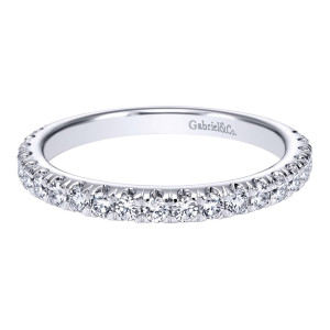 Gabriel 18 Karat Contemporary Wedding Band WB11995R6W83JJ