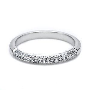 Tacori Platinum Simply Tacori Wedding Band 2522
