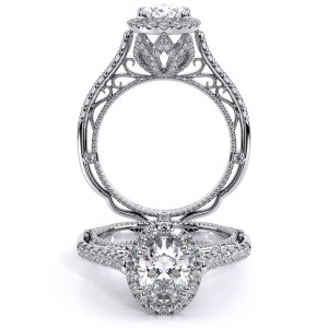 Verragio Venetian-5061OV Platinum Engagement Ring