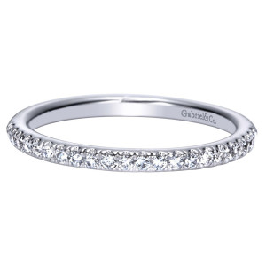 Gabriel 14 Karat Contemporary Wedding Band WB98674R0W44JJ