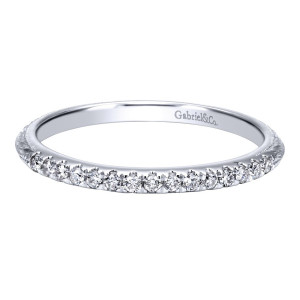 Gabriel 14 Karat Victorian Wedding Band WB10542W44JJ