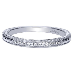 Gabriel 14 Karat Victorian Wedding Band WB7992W44JJ