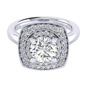 Gabriel 14 Karat Perfect Match Engagement Ring ER009C8AFW44JJ