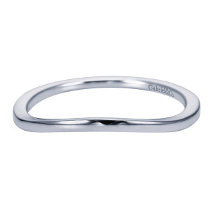 Gabriel 14 Karat Contemporary Wedding Band WB7269W4JJJ