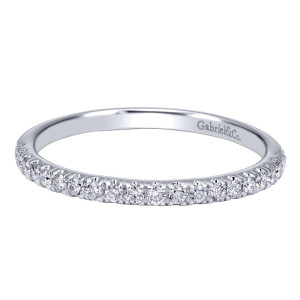 Gabriel 14 Karat Victorian Wedding Band WB911792S1W44JJ