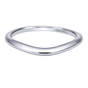 Gabriel 14 Karat Contemporary Wedding Band WB911734S1W4JJJ