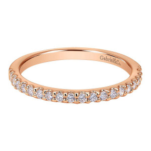 Gabriel 14 Karat Contemporary Wedding Band WB7510K44JJ