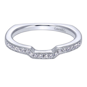 Gabriel 14 Karat Victorian Wedding Band WB5974W44JJ