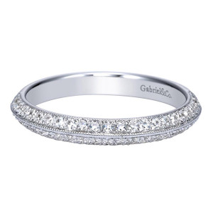 Gabriel 14 Karat Victorian Wedding Band WB8873W44JJ