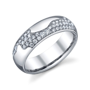 246804 Christian Bauer 18 Karat Diamond Wedding Ring / Band