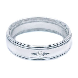 Tacori 846WD 18 Karat Crescent Wedding Band