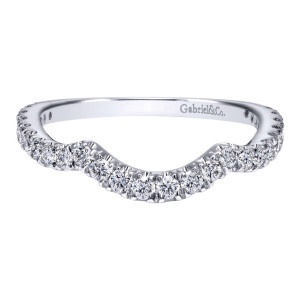 Gabriel 18 Karat Contemporary Wedding Band WB11996R6W83JJ