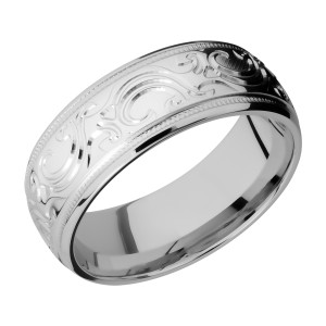 Lashbrook 8HRMMJBA Titanium Wedding Ring or Band
