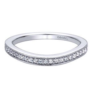 Gabriel 14 Karat Victorian Wedding Band WB9353W44JJ