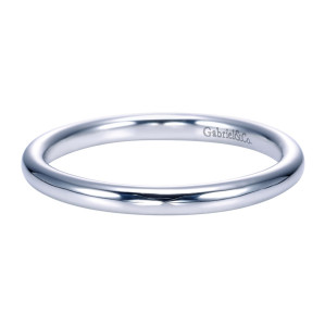 Gabriel Platinum Contemporary Wedding Band WB7721PTJJJ