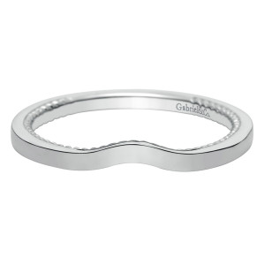 Gabriel 14 Karat Contemporary Wedding Band WB8729W4JJJ