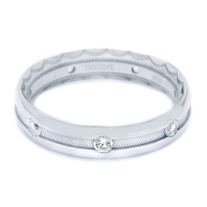 Tacori 805WD 18 Karat Crescent Wedding Band