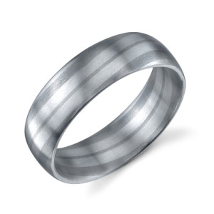 273412 Christian Bauer Platinum & 18 Karat Wedding Ring / Band