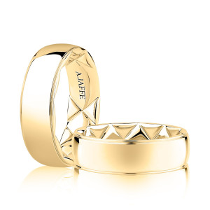 A.JAFFE 14 Karat Quilted Wedding Ring BB0089CQ