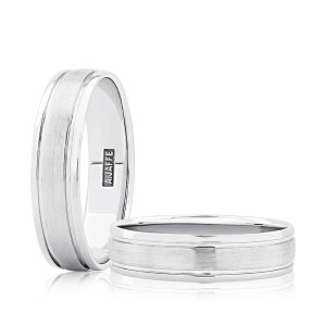 A.JAFFE 14 Karat Classic Wedding Ring GR1031