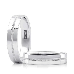 A.JAFFE 14 Karat Classic Wedding Ring GR1039