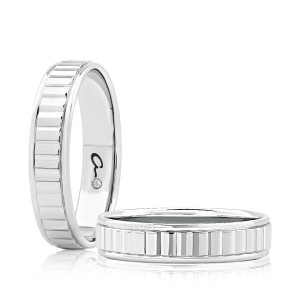 A.JAFFE 14 Karat Classic Wedding Ring GR1050