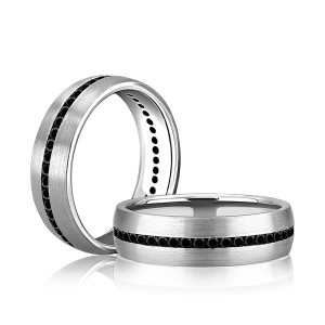 A.JAFFE 14 Karat Classic Diamond Wedding Ring GR1083EG