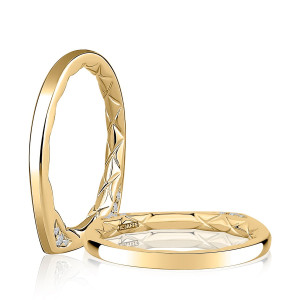 A.JAFFE 14 Karat Signature Diamond Wedding Ring MRSNRD3612Q