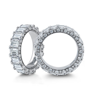 A.JAFFE 14 Karat Classic Diamond Wedding Ring WRC1423E