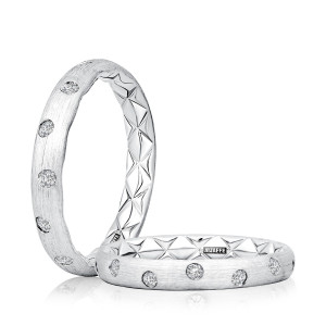 A.JAFFE 14 Karat Classic Diamond Wedding Ring WRC4217QE