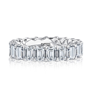 A.JAFFE 14 Karat Classic Diamond Wedding Ring WRECF1492QE