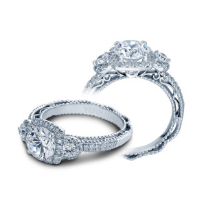 Verragio Venetian-5025CU 14 Karat Engagement Ring