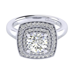 Gabriel 14 Karat Perfect Match Engagement Ring ER009C6AGW44JJ