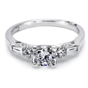 Tacori 18 Karat Simply Tacori Engagement Ring 2593RD55