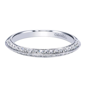Gabriel 14 Karat Victorian Wedding Band WB4148W44JJ