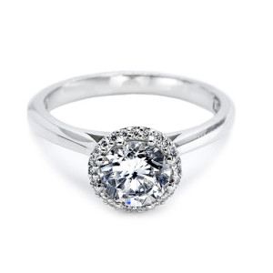 Tacori 18 Karat Solitaire Engagement Ring 2502RD6
