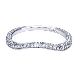 Gabriel 14 Karat Victorian Wedding Band WB6957W44JJ