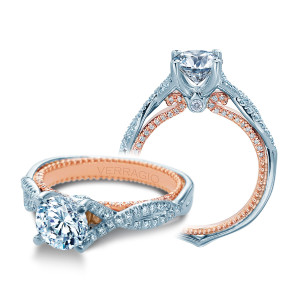 Verragio Couture-0446-2WR Platinum Engagement Ring