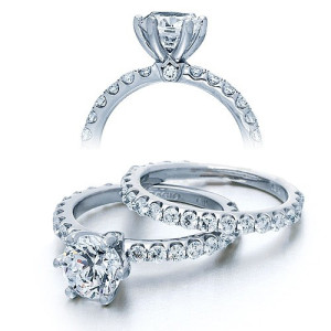 Verragio Platinum Couture Engagement Ring Couture-0372