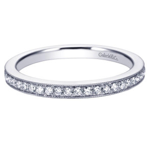 Gabriel 14 Karat Victorian Wedding Band WB7524W44JJ