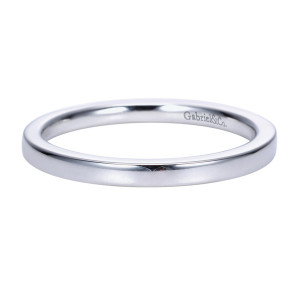 Gabriel 14 Karat Contemporary Wedding Band WB7902W4JJJ