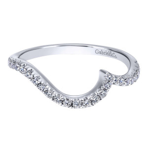 Gabriel 14 Karat Contemporary Wedding Band WB911775S0W44JJ