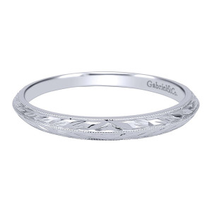 Gabriel 14 Karat Victorian Wedding Band WB911718R0W4JJJ