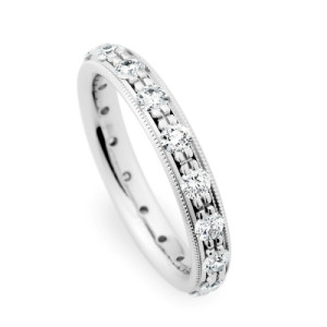 246878 Christian Bauer 14 Karat Diamond Wedding Ring / Band