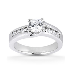 Taryn Collection Platinum Diamond Engagement Ring TQD 3777