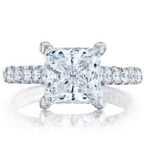 Tacori HT254625PR8 18 Karat Petite Crescent Engagement Ring
