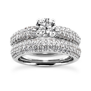 Taryn Collection 18 Karat Diamond Engagement Ring TQD A-1111