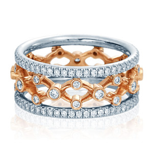 Verragio Eterna-4024 18 Karat Wedding Ring / Band