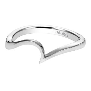 Gabriel 14 Karat Contemporary Wedding Band WB6682W4JJJ