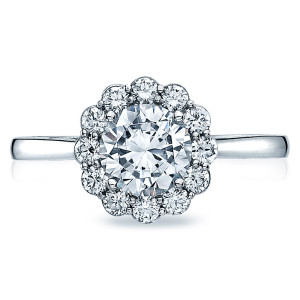 Tacori 55-2RD65 18 Karat Full Bloom Engagement Ring